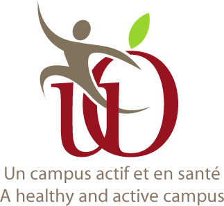 Logo d'Un campus actif et en santé.